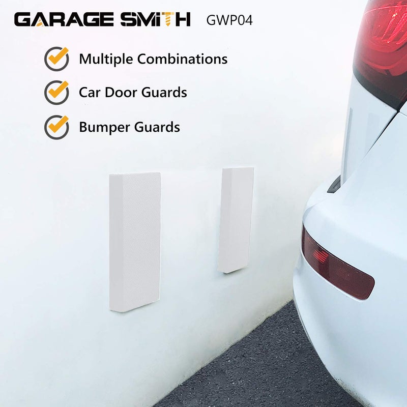 Garage Smith GWP04 Garage Wall Protector Car Door Protectors, Designed in Germany (4-Pack) - Image 4